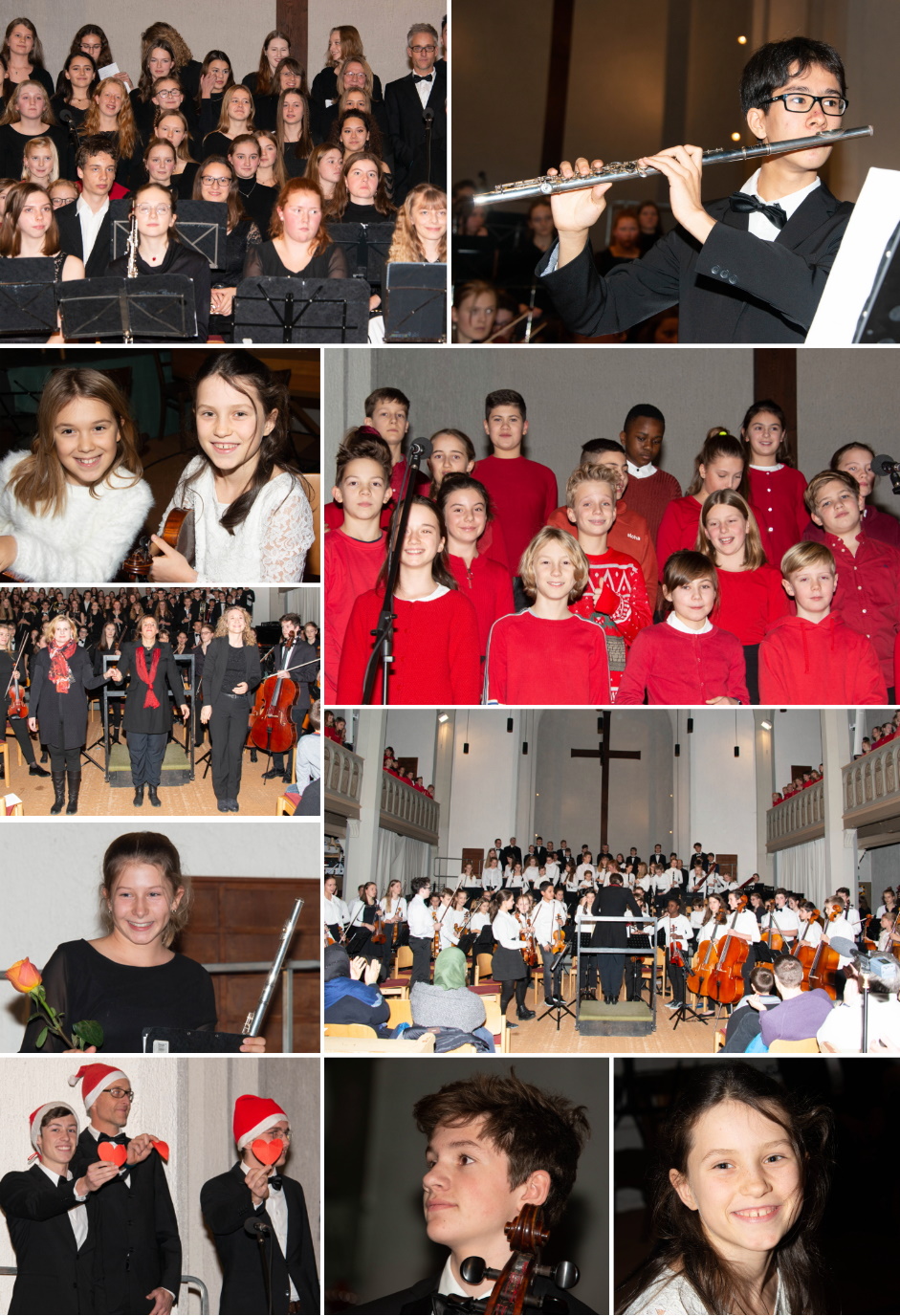 Impressionen des 1. Weihnachtskonzertes