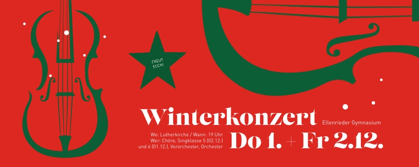 Winterkonzert am Ellenrieder-Gymnasium