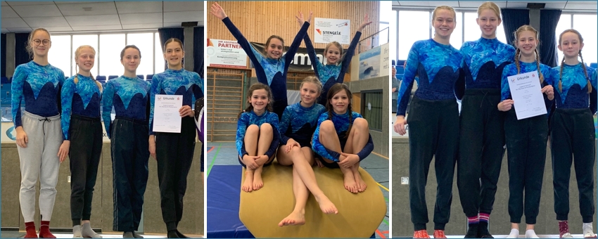 Turnerinnen auf der Erfolgsspur