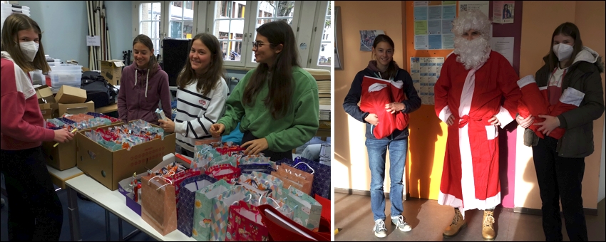 Nikolaussäckchen und strahlende Kinderaugen