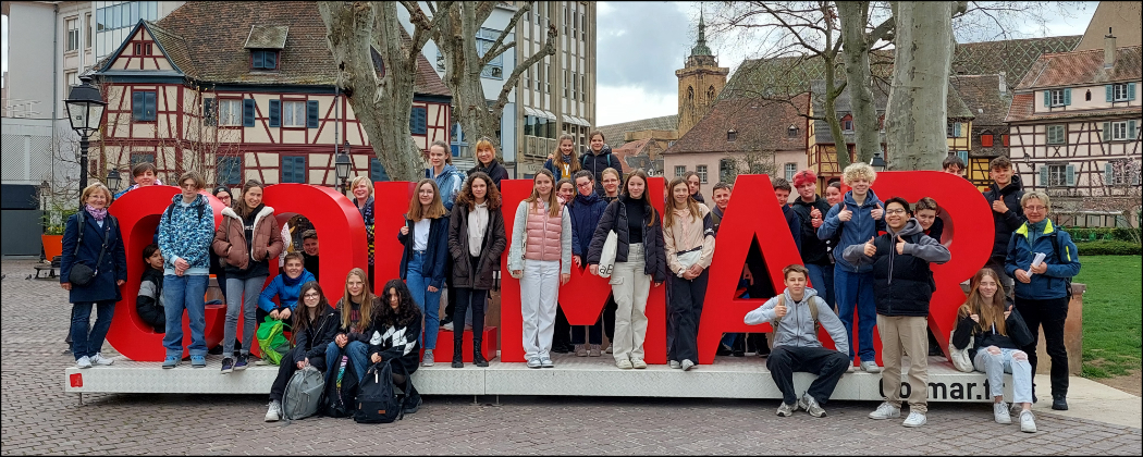 Exkursion der 8. Klassen nach Colmar