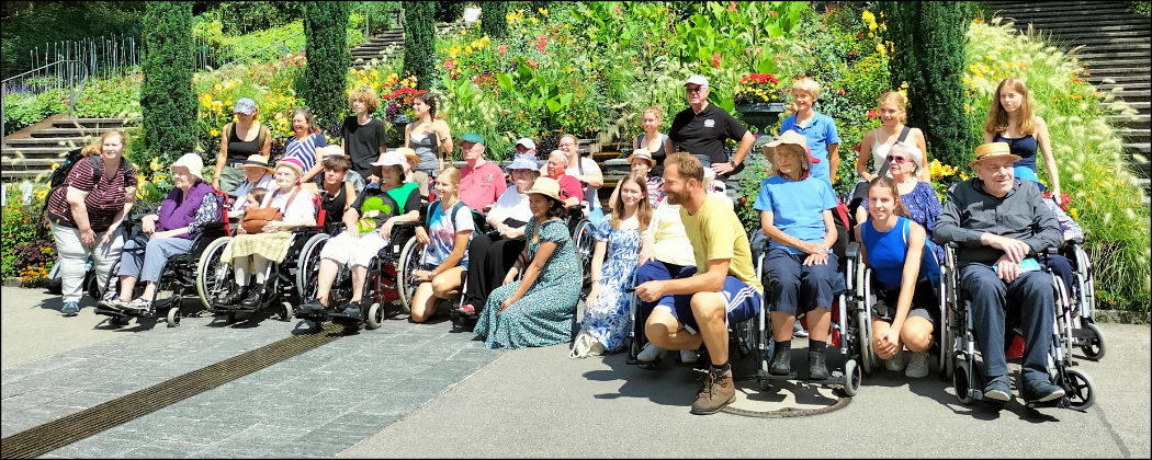 Sozialprojekt-Ausflug auf die Mainau