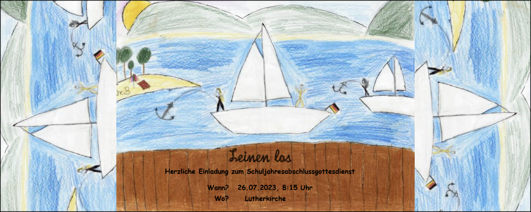 Herzliche Einladung zum Schulgottesdienst