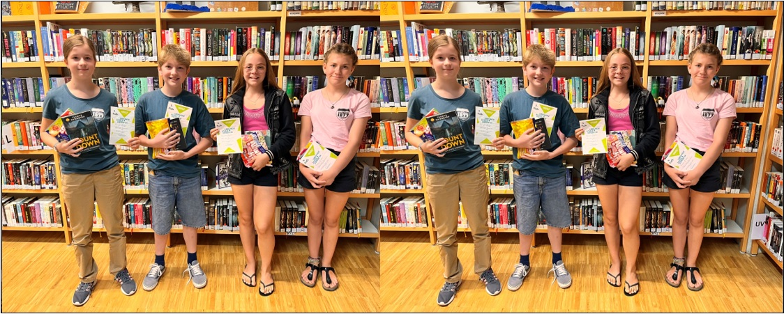 Fanny Ruppel überzeugt beim diesjährigen Vorlesewettbewerb
