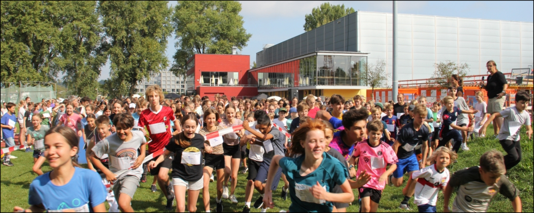 Perfektes Wetter am Burundilauf