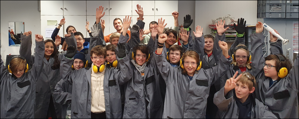 Jugend forscht- und Tüftel-AG auf Exkursion an der Hochschule Pforzheim