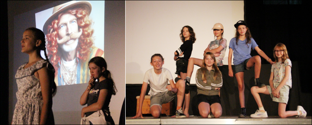 So war... der Auftritt der Unterstufen-Theater-AG