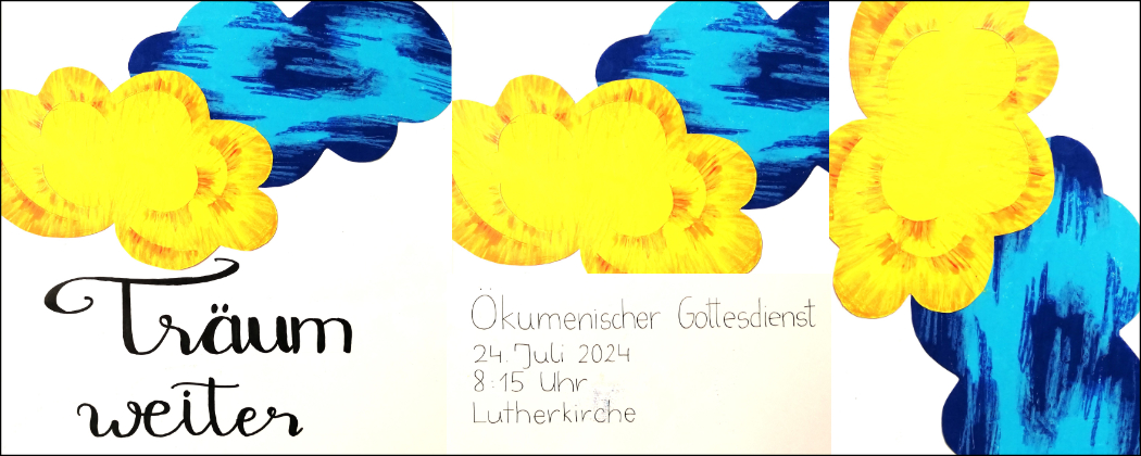 Einladung zum Gottesdienst am letzten Schultag