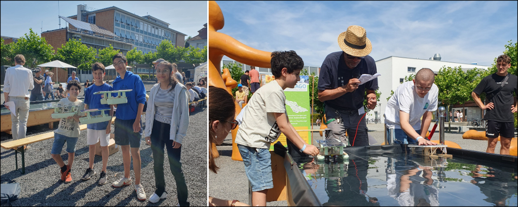 Ellenrieder-Tüftler bei der Solar Boat Challenge 2024 der HTWG