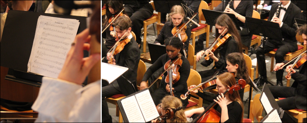 Impressionen des Orchesterkonzerts