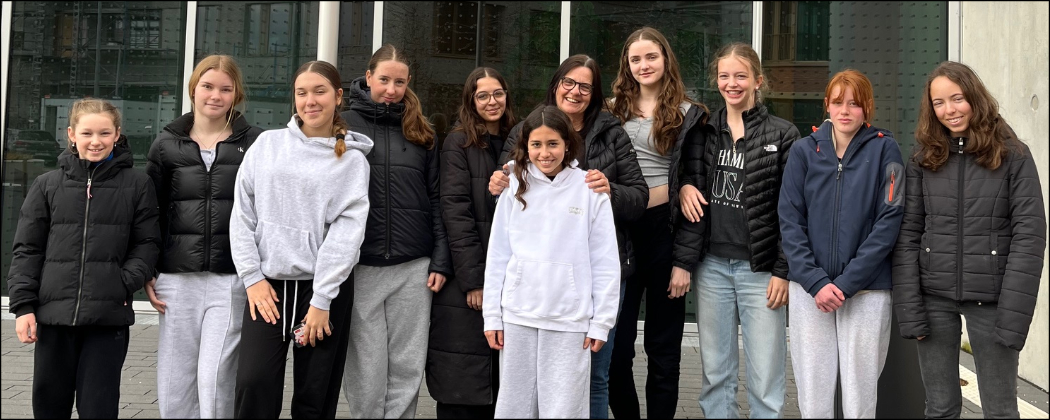 6. Platz beim Landesfinale Schwimmen