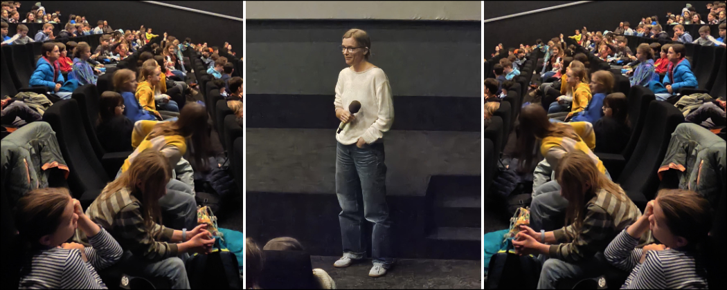 Kinobesuch der Unterstufe