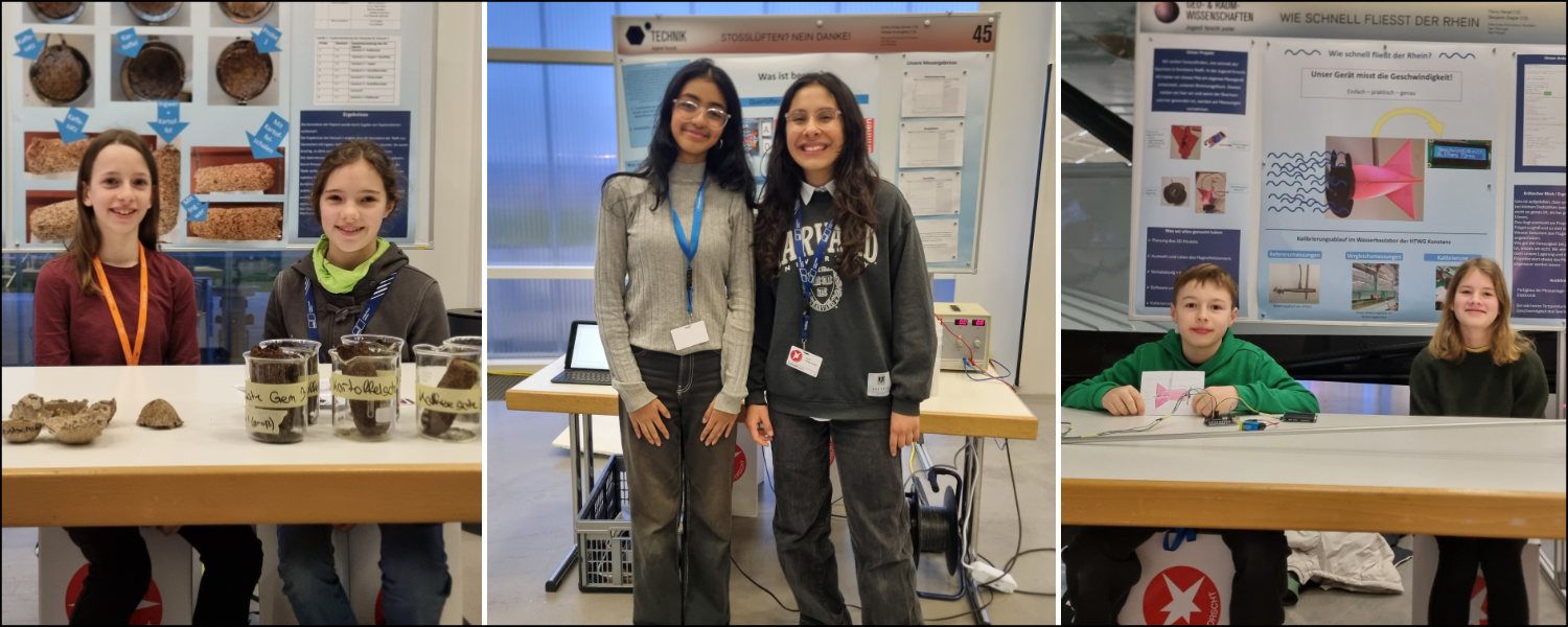 Unsere Jugend-forscht-Teams in Friedrichshafen